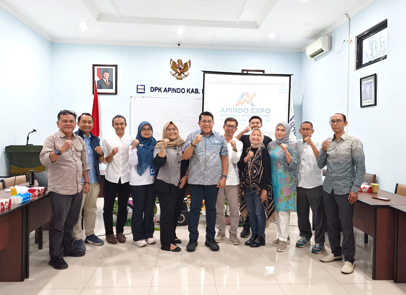 Rapat Koordinasi dengan Tim Pelaksana acara APINDO Expo dan Job Fair